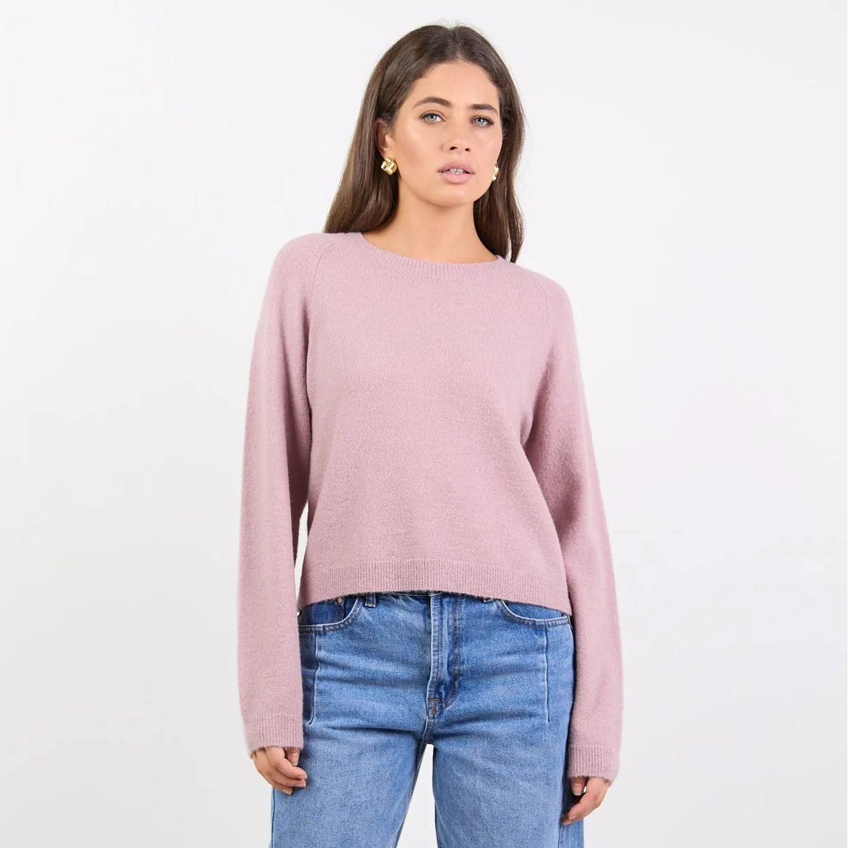 Camelia Alpaca Blend Jumper - Blush