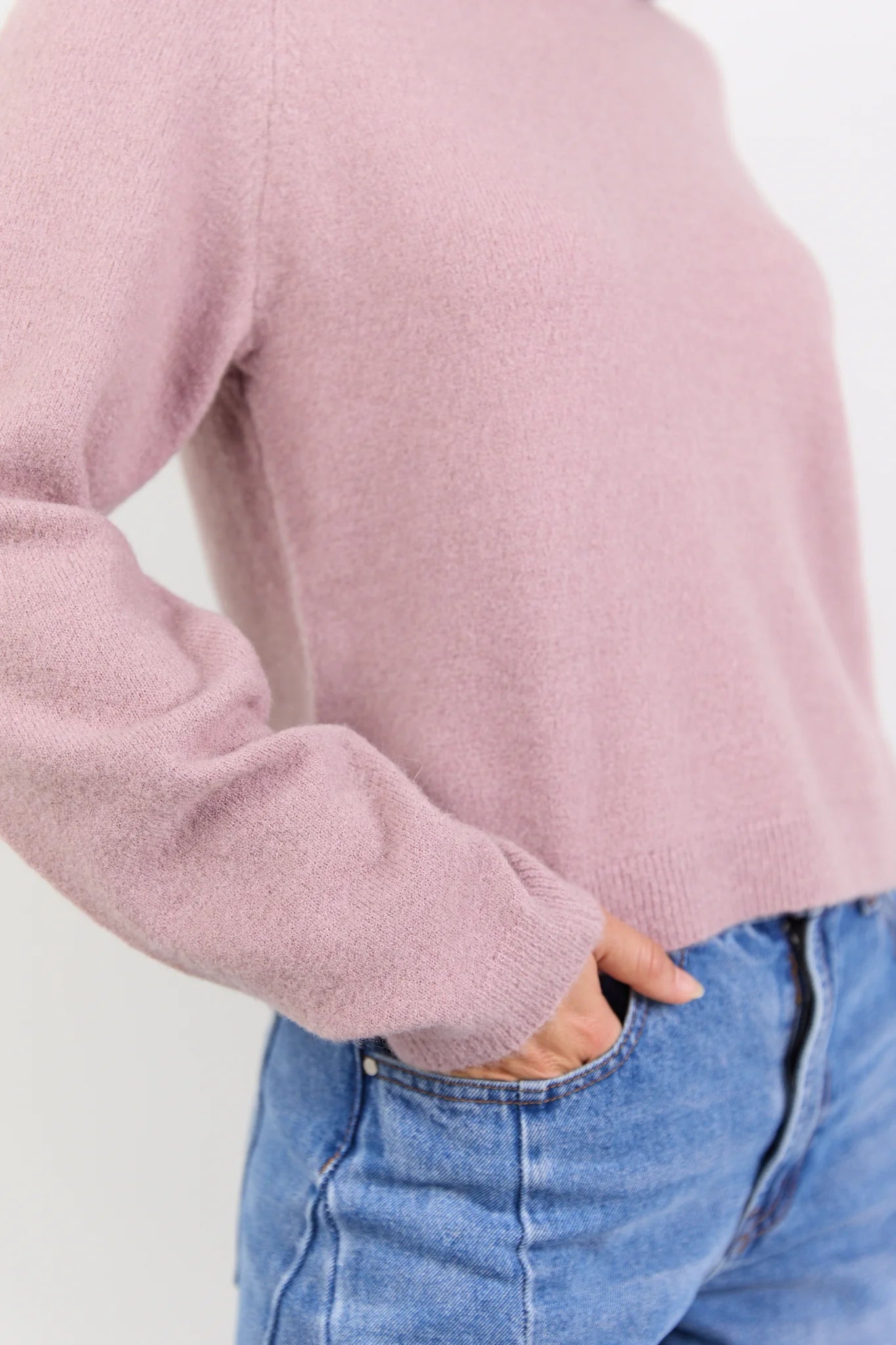 Camelia Alpaca Blend Jumper - Blush