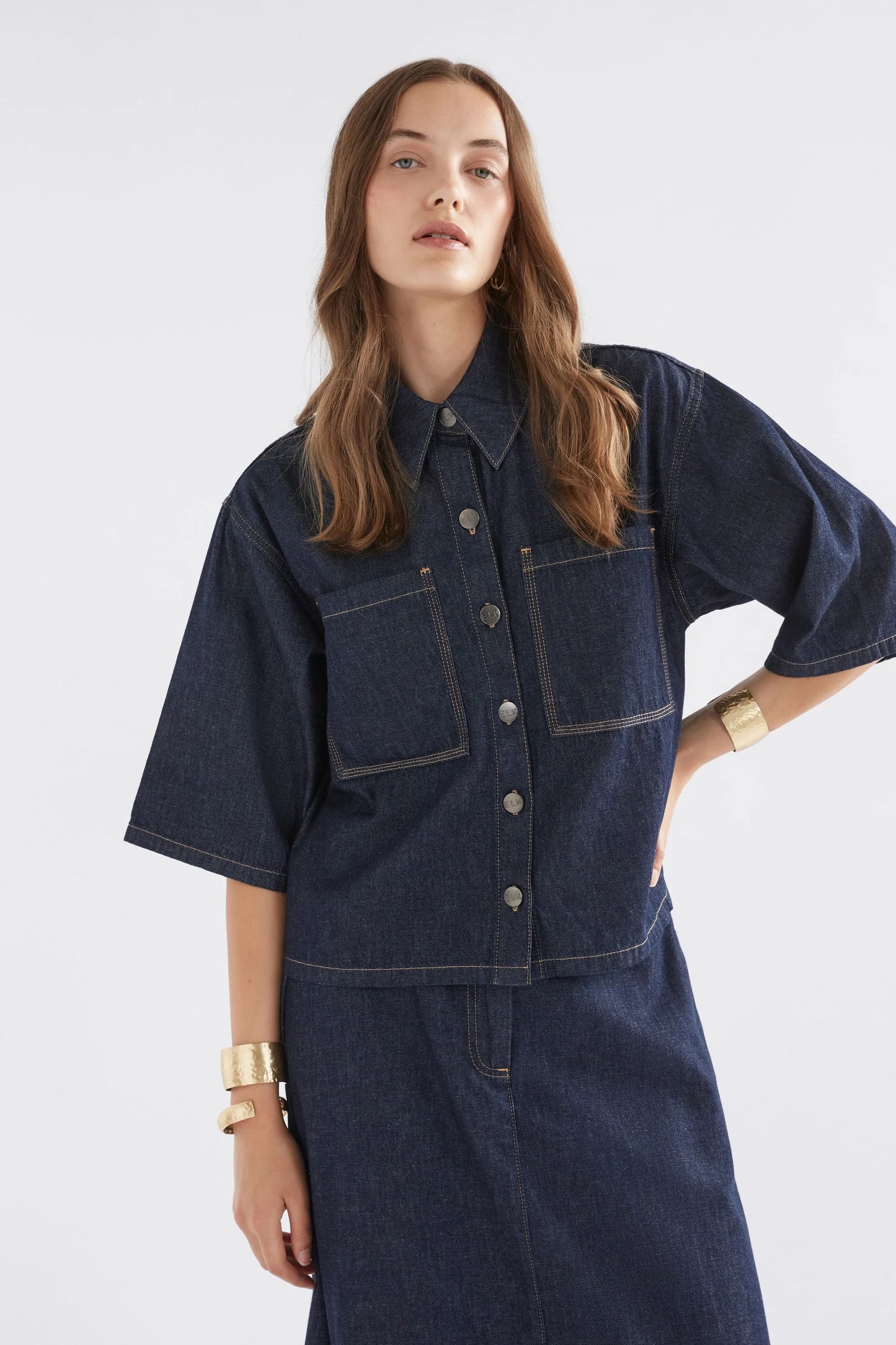 Denym Pocket Shirt - Blue Wash