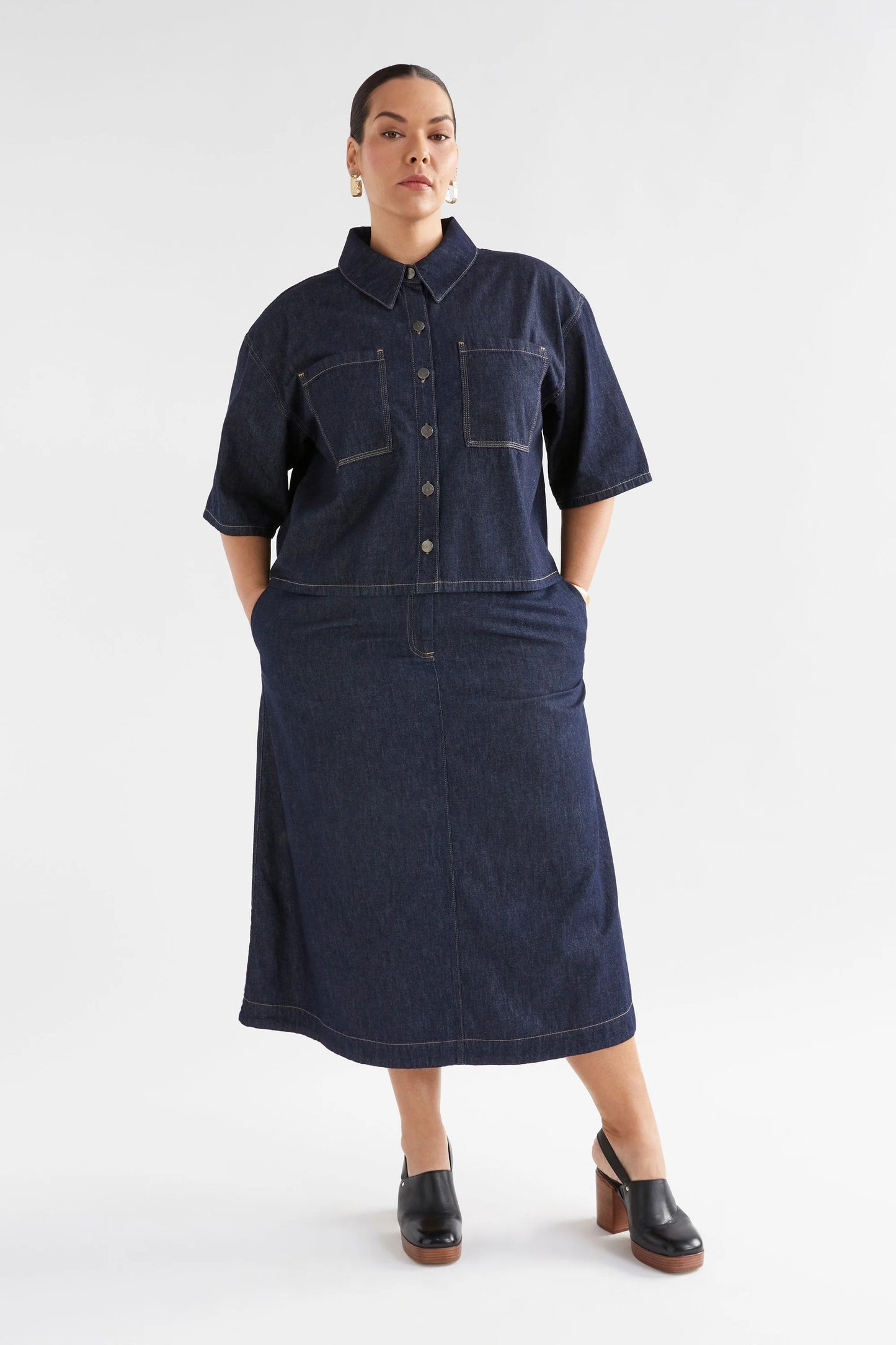 Denym Pocket Shirt - Blue Wash