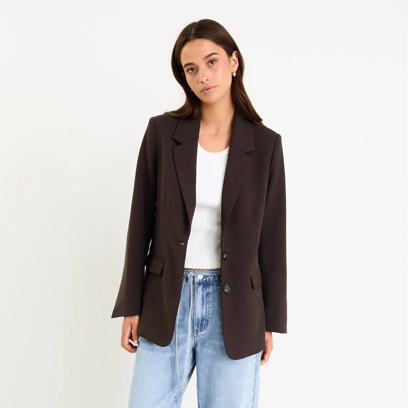 Diploma Blazer - Dark Chocolate