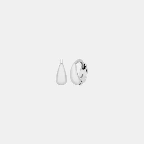 Drop Huggies - Sterling Silver