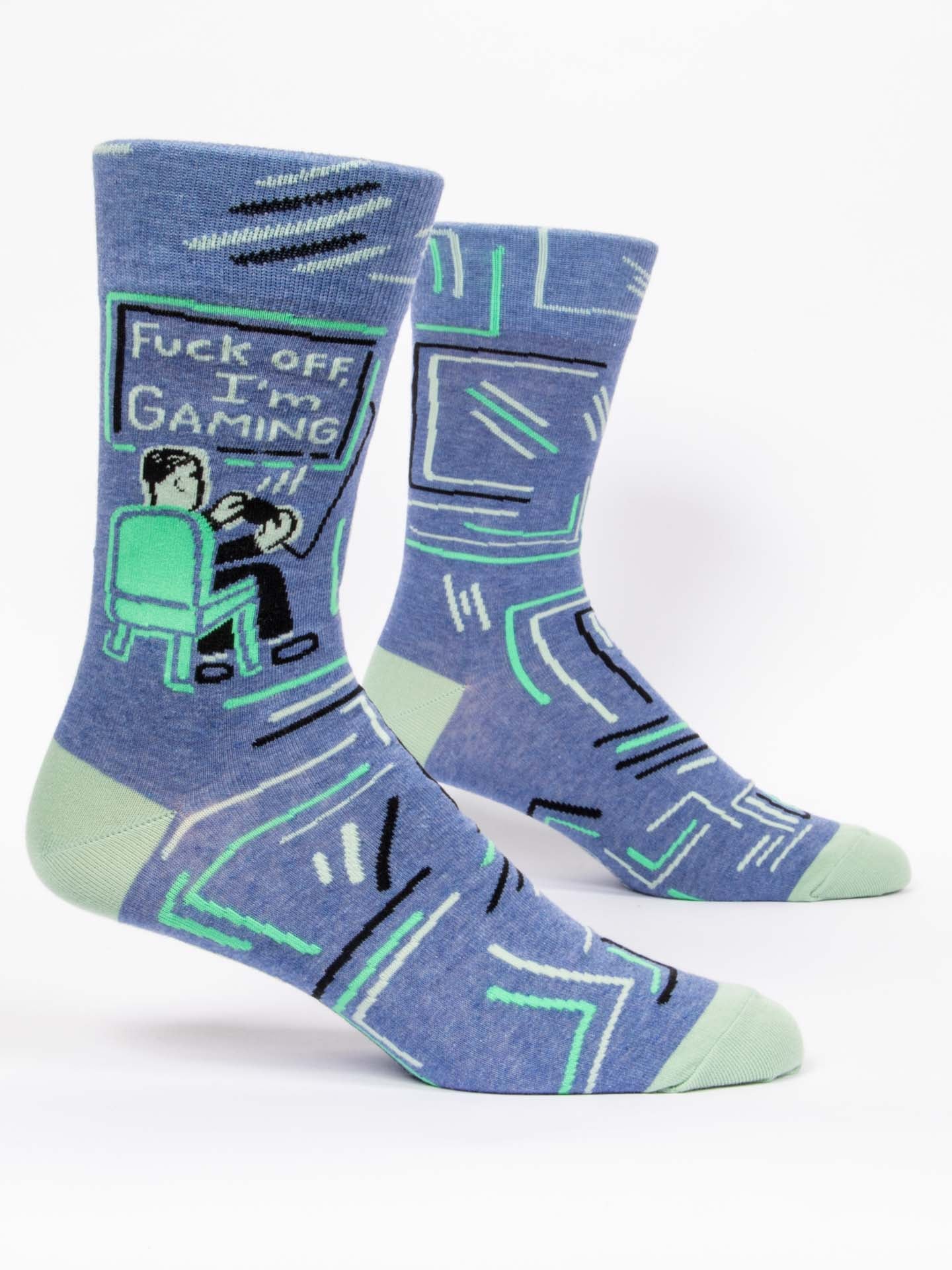 F--k Off I'm Gaming - Men's Socks