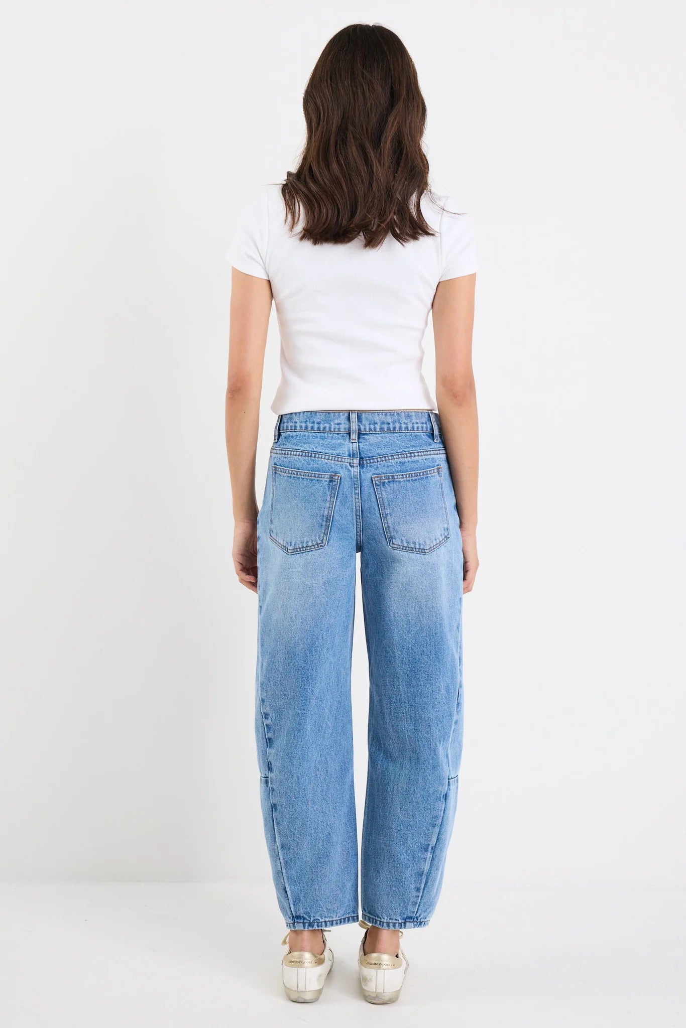 Graduate Barrel Jeans - 90's Blue