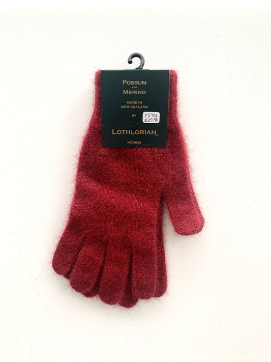 Possum  and Merino Gloves + Colours