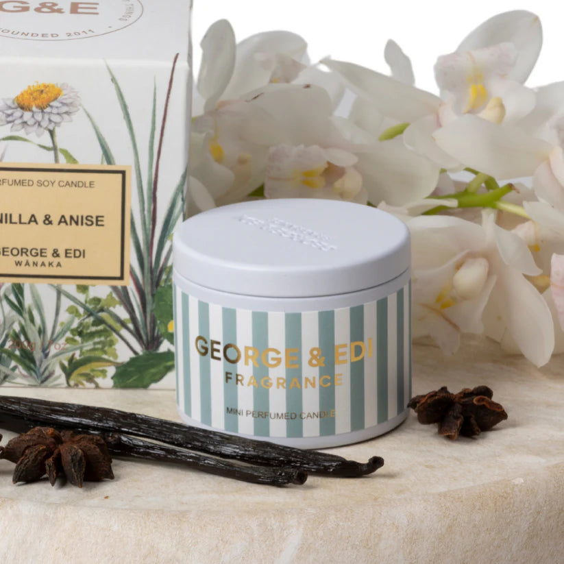Mini Candle In A Tin + Fragrances