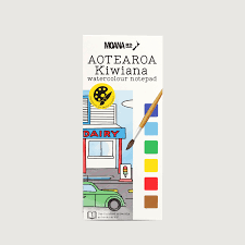 Watercolour Notepad - Kiwiana