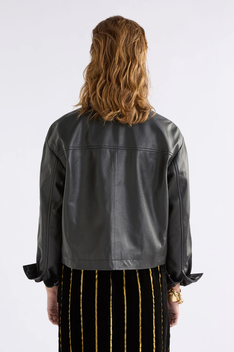 Nahka Leather Jacket - Black
