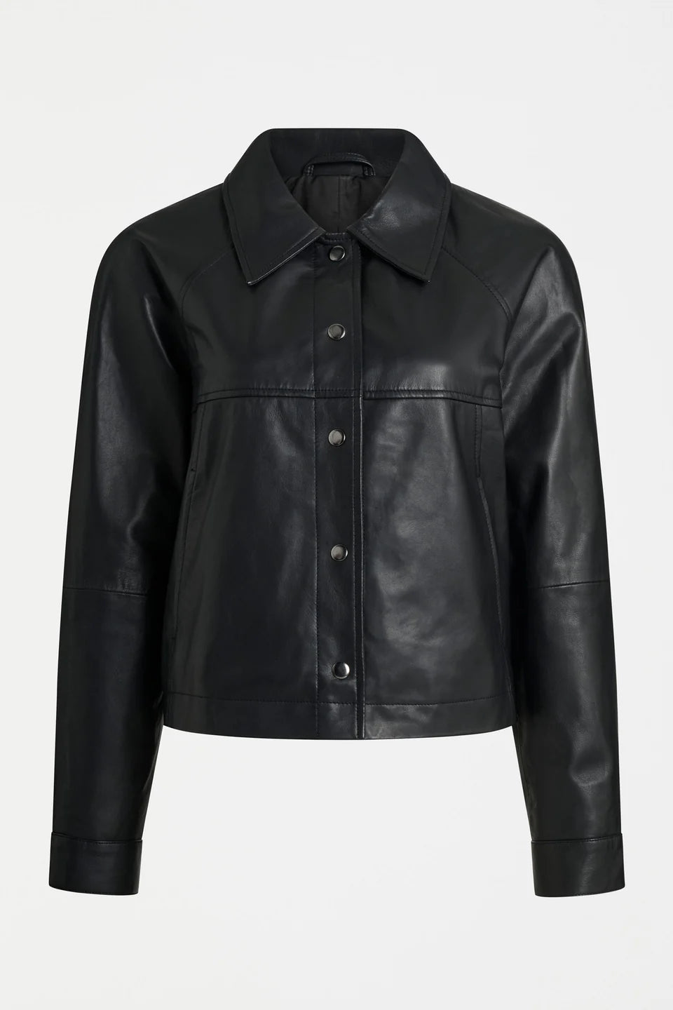 Nahka Leather Jacket - Black