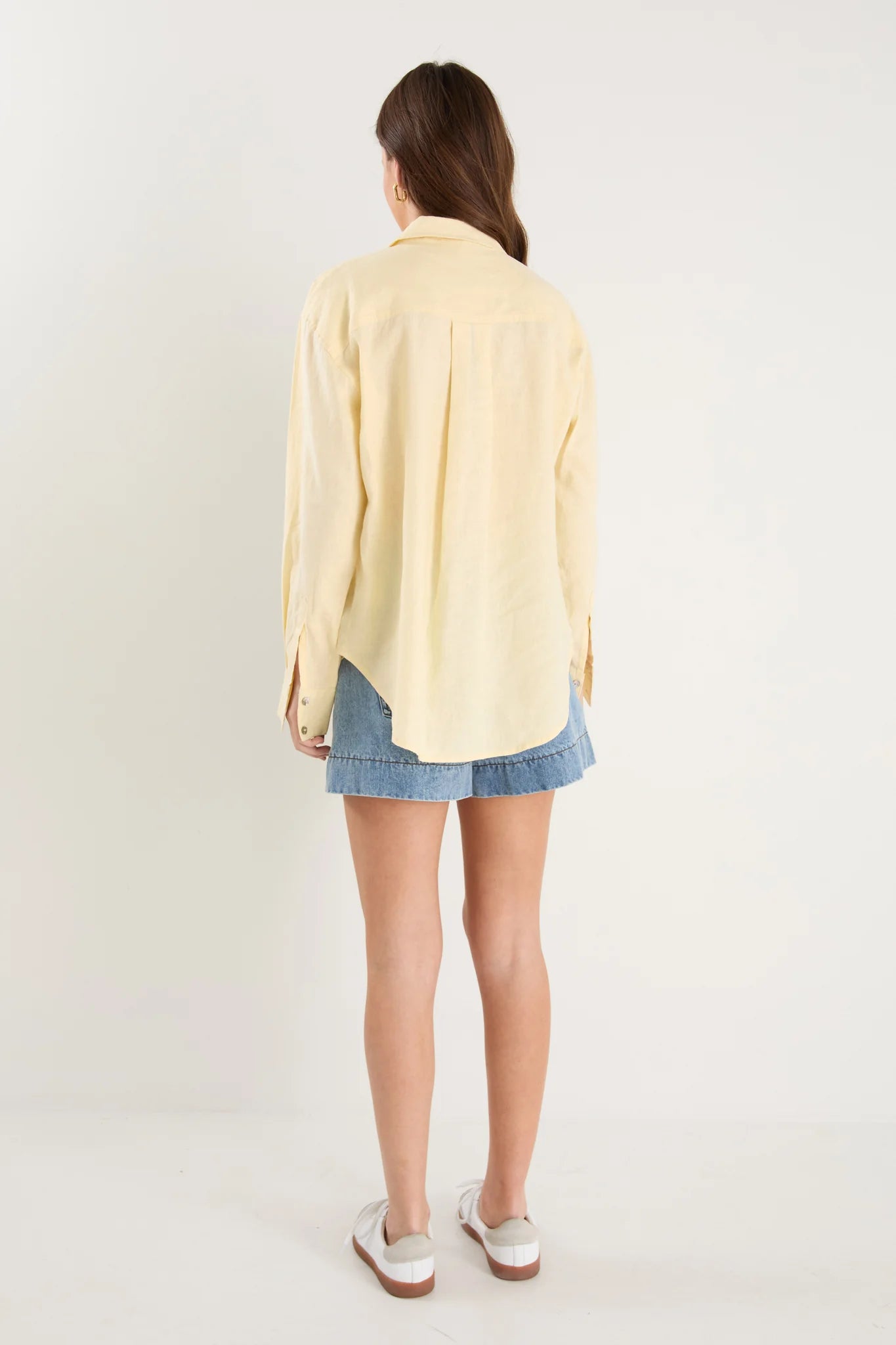 Optimum Linen Shirt - Lemon