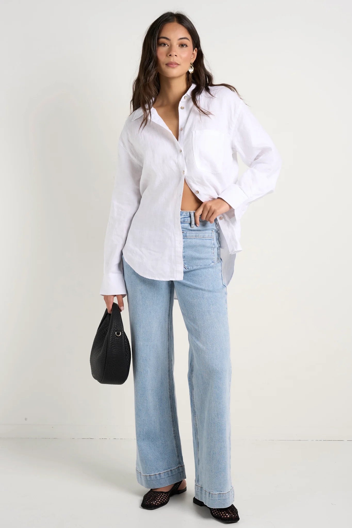Optimum Linen Shirt - White