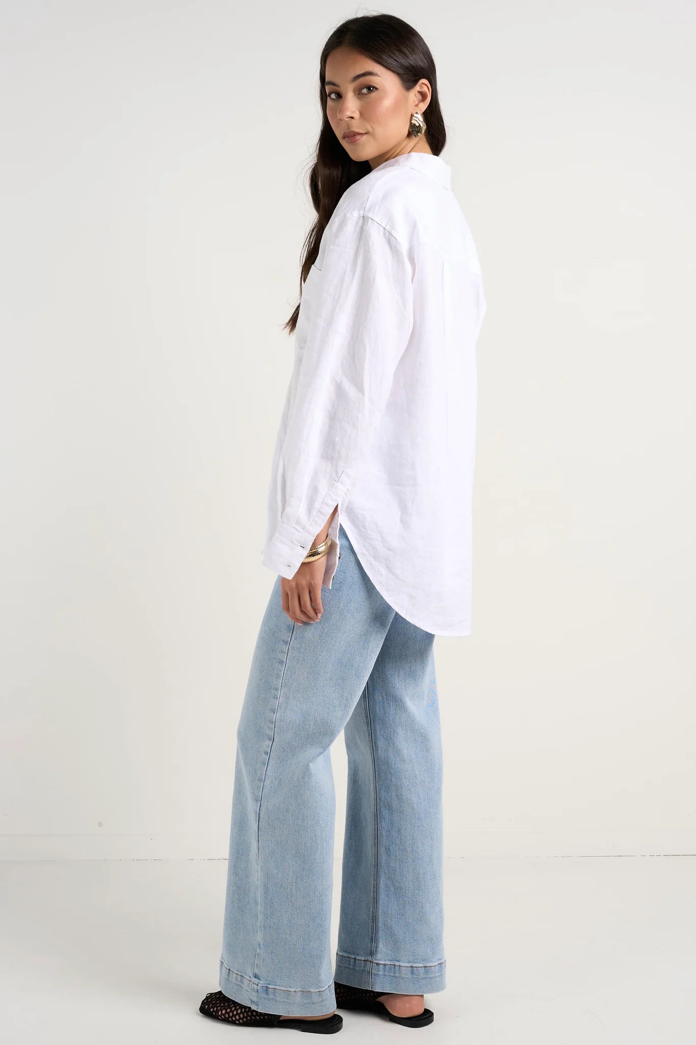 Optimum Linen Shirt - White