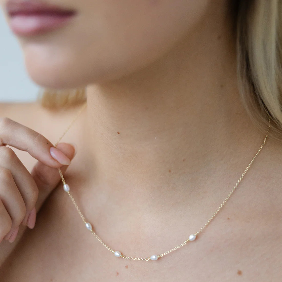 Pops of Pearls Necklace - Gold & Silver