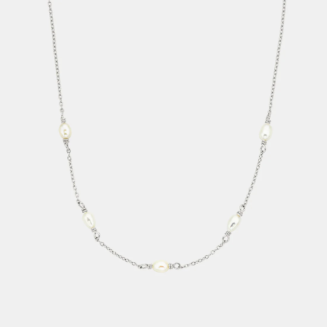 Pops of Pearls Necklace - Gold & Silver