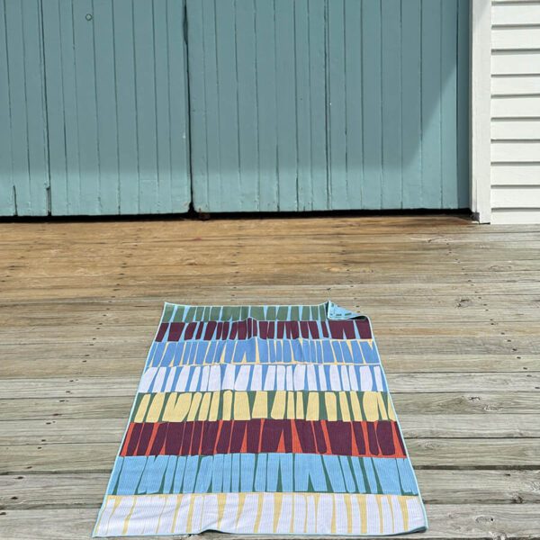 Beach Towel - Sand Free - Cheese & Pineapple