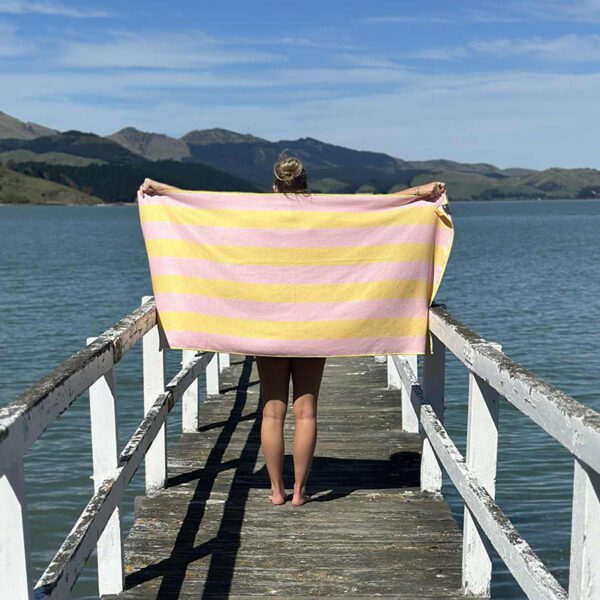 Beach Towel - Sand Free - Marshmallow Fruit Salad