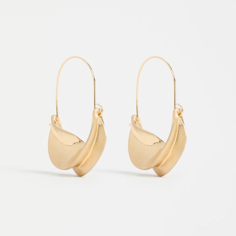 Siita Hoop Earring - Gold & Silver