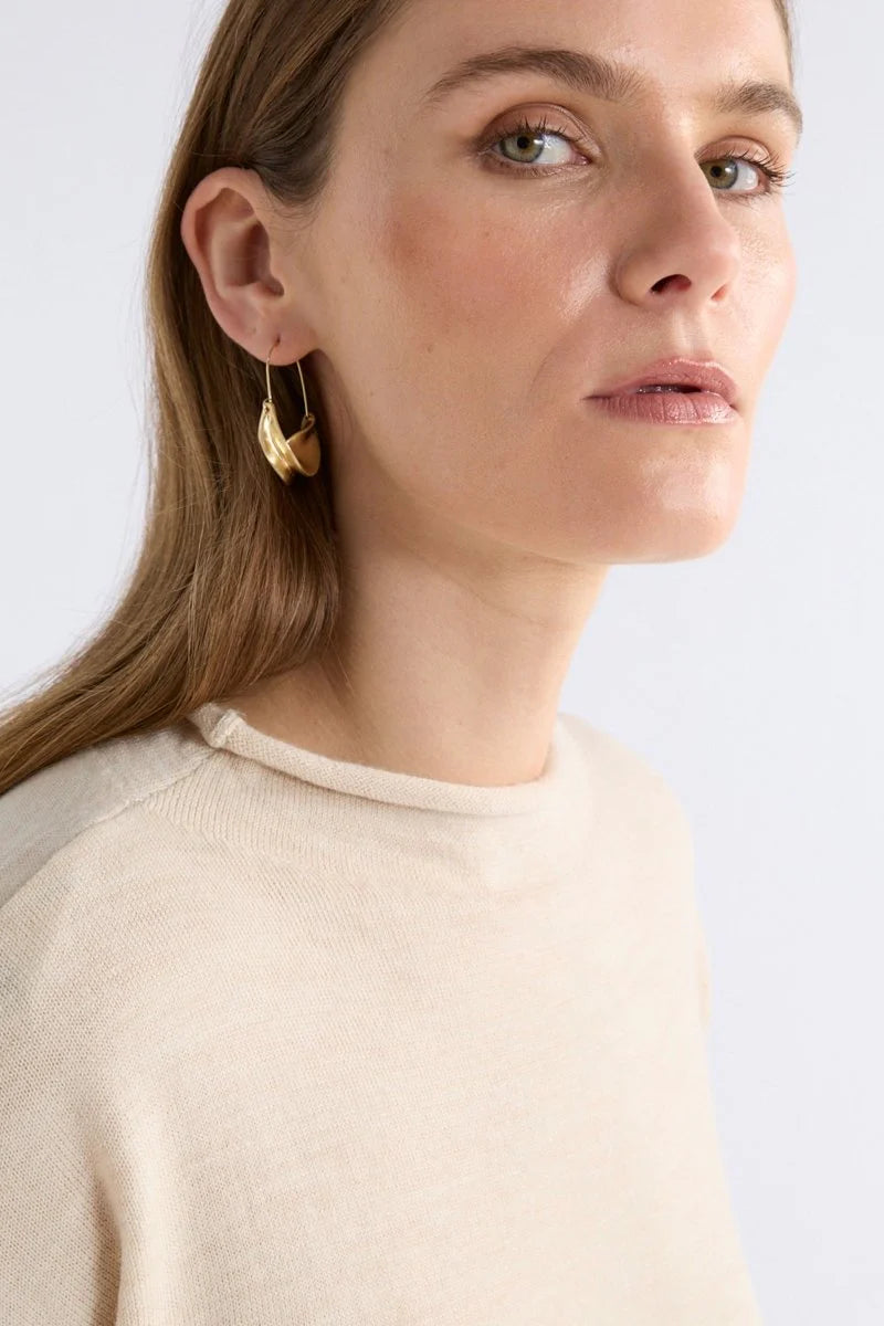Siita Hoop Earring - Gold & Silver