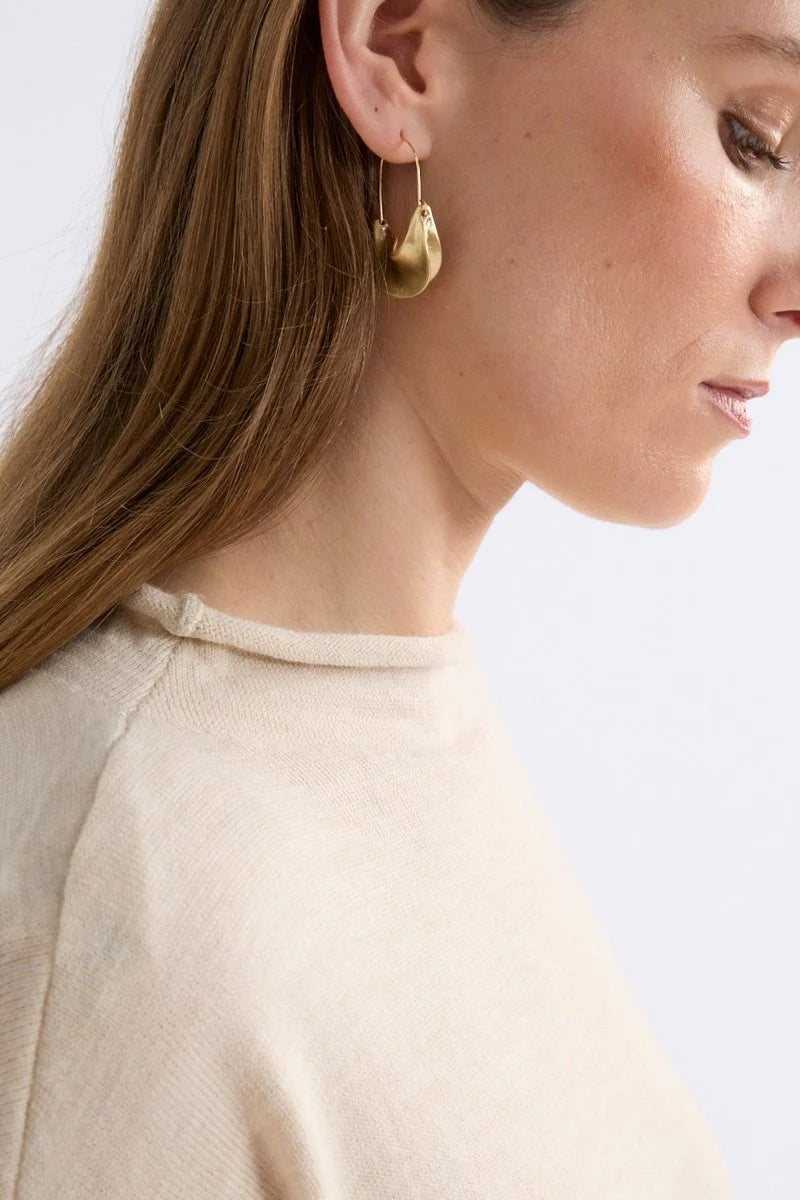 Siita Hoop Earring - Gold & Silver