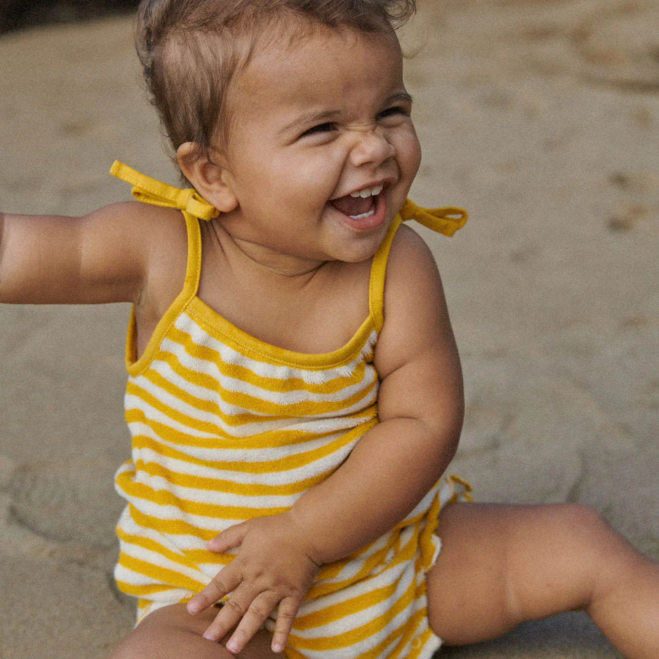 Sylvie Suit - Golden Sea Stripe