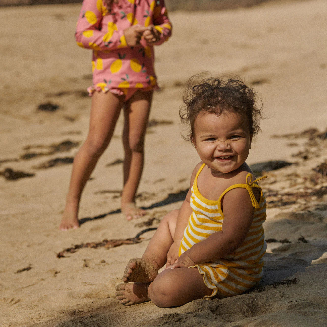 Sylvie Suit - Golden Sea Stripe