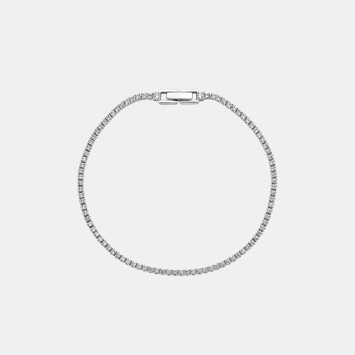 Tennis Bracelet - Silver