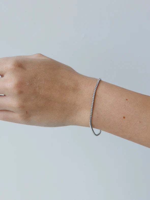 Tennis Bracelet - Silver