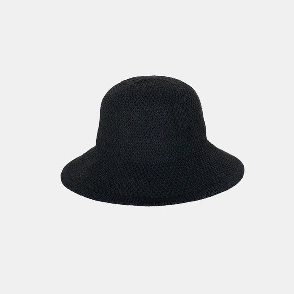 Travelling Hat - Black & Natural