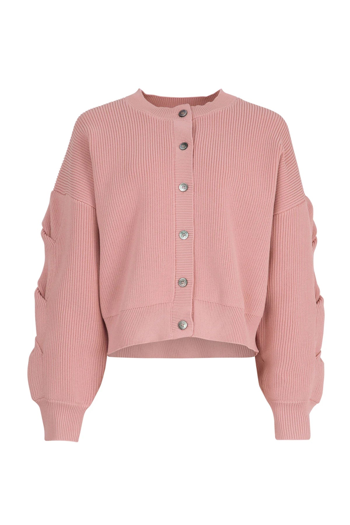 Twist & Shout Cardigan - Pink
