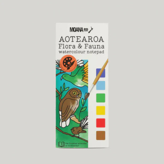 Watercolour Notepad - Flora & Fauna