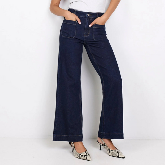 Zoey Jean Petite - Indigo