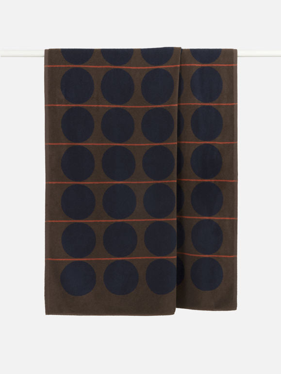 Abacus Beach Towel - Rye/Tamarillo