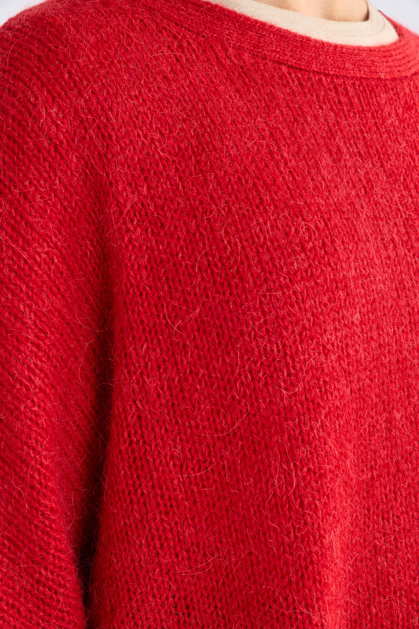 Agna Sweater - Flame Red