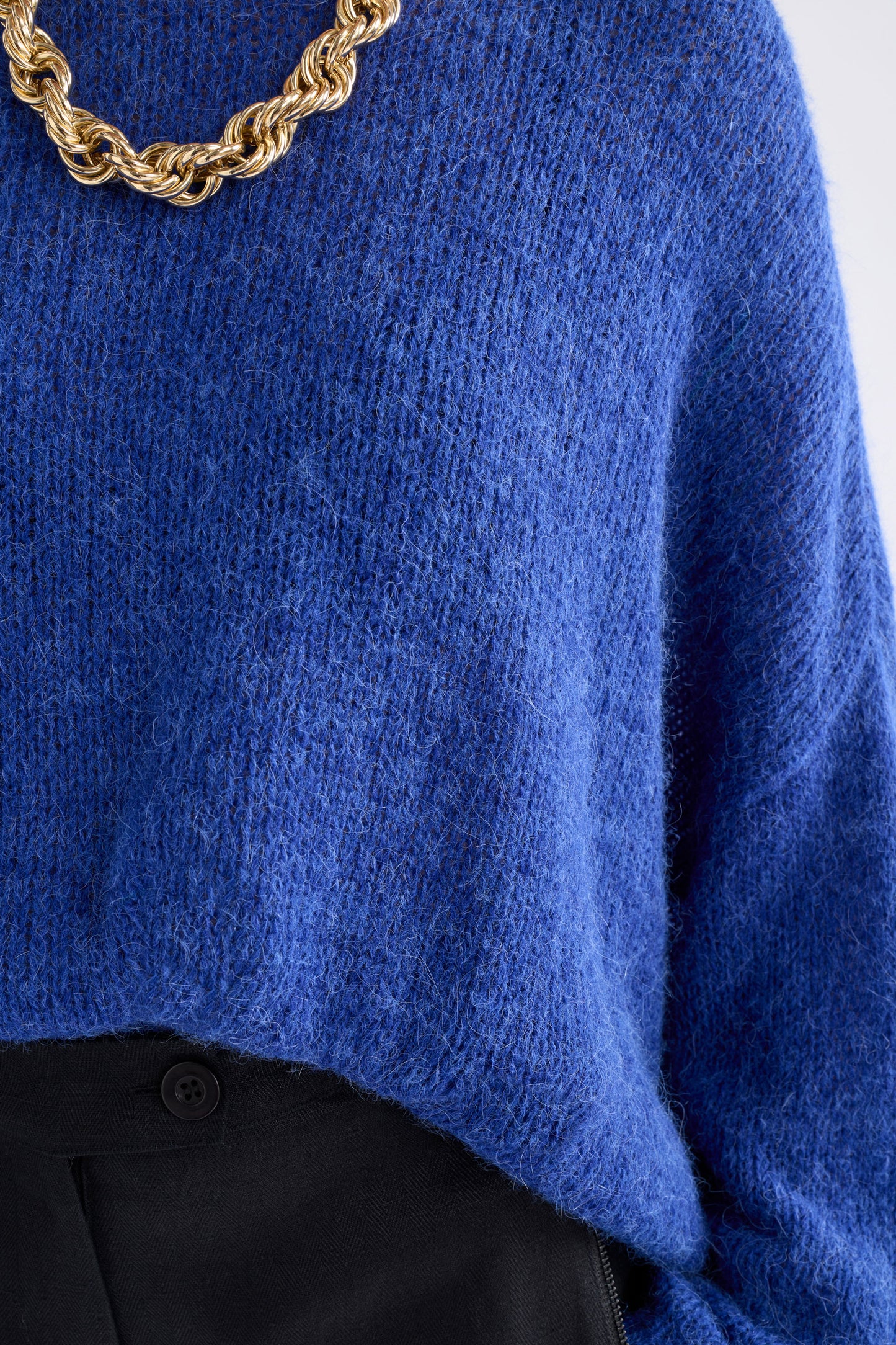 Agna Sweater - Deep Cobalt