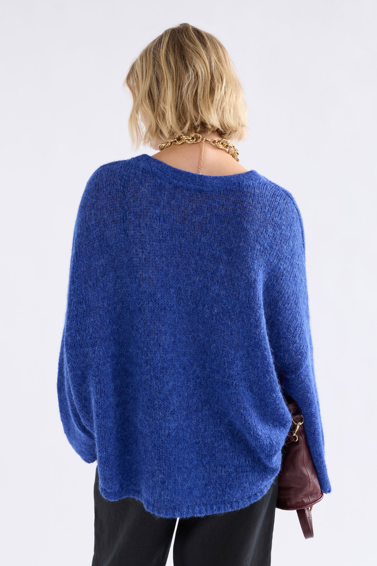 Agna Sweater - Deep Cobalt