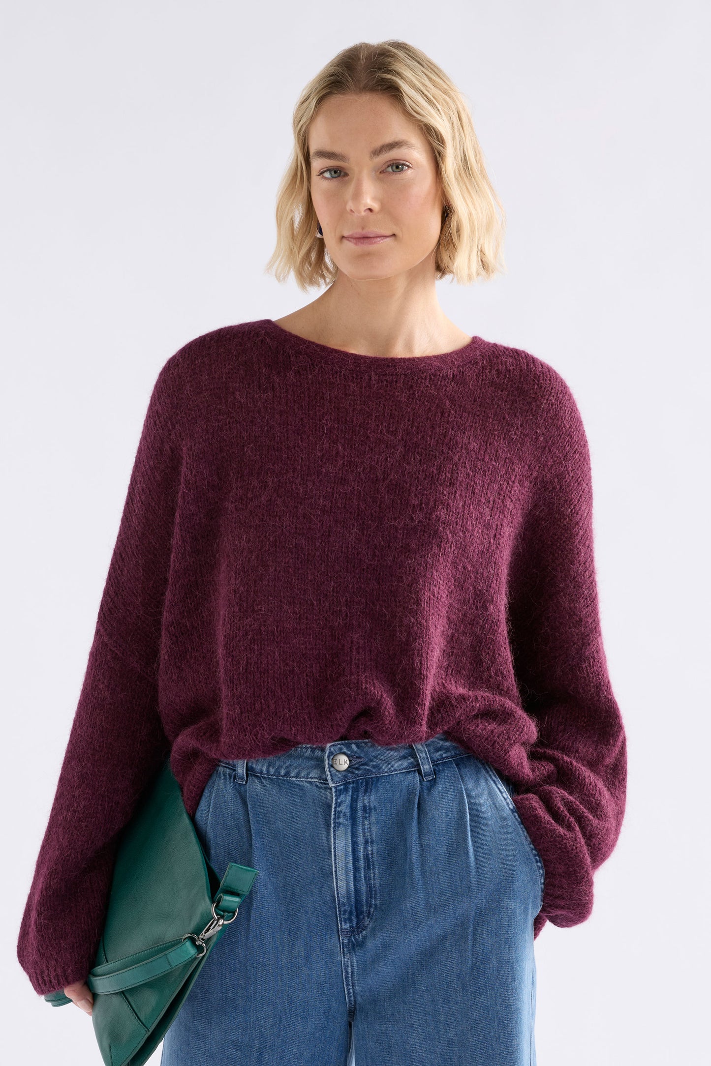 Agna Sweater - Merlot