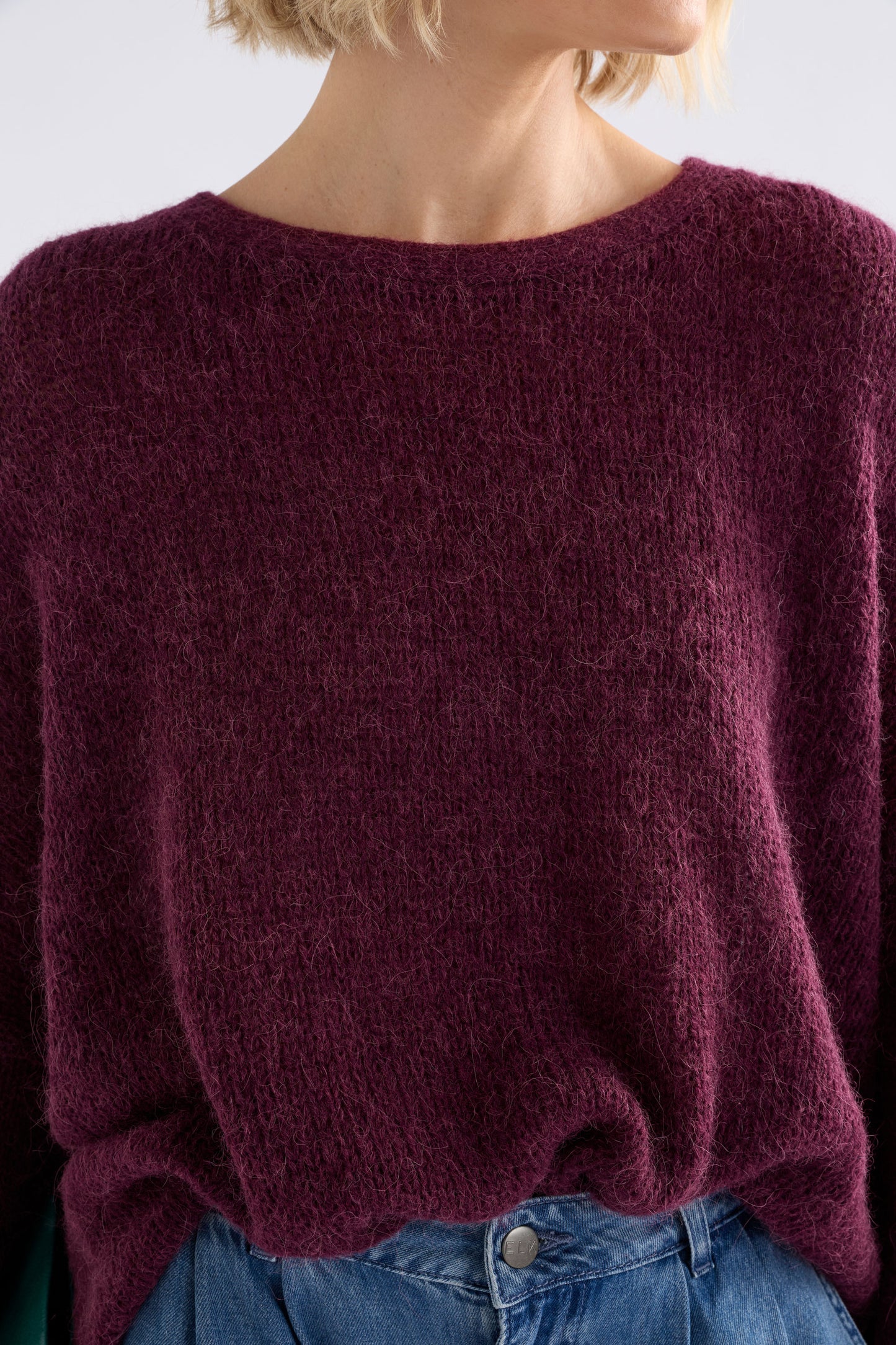 Agna Sweater - Merlot