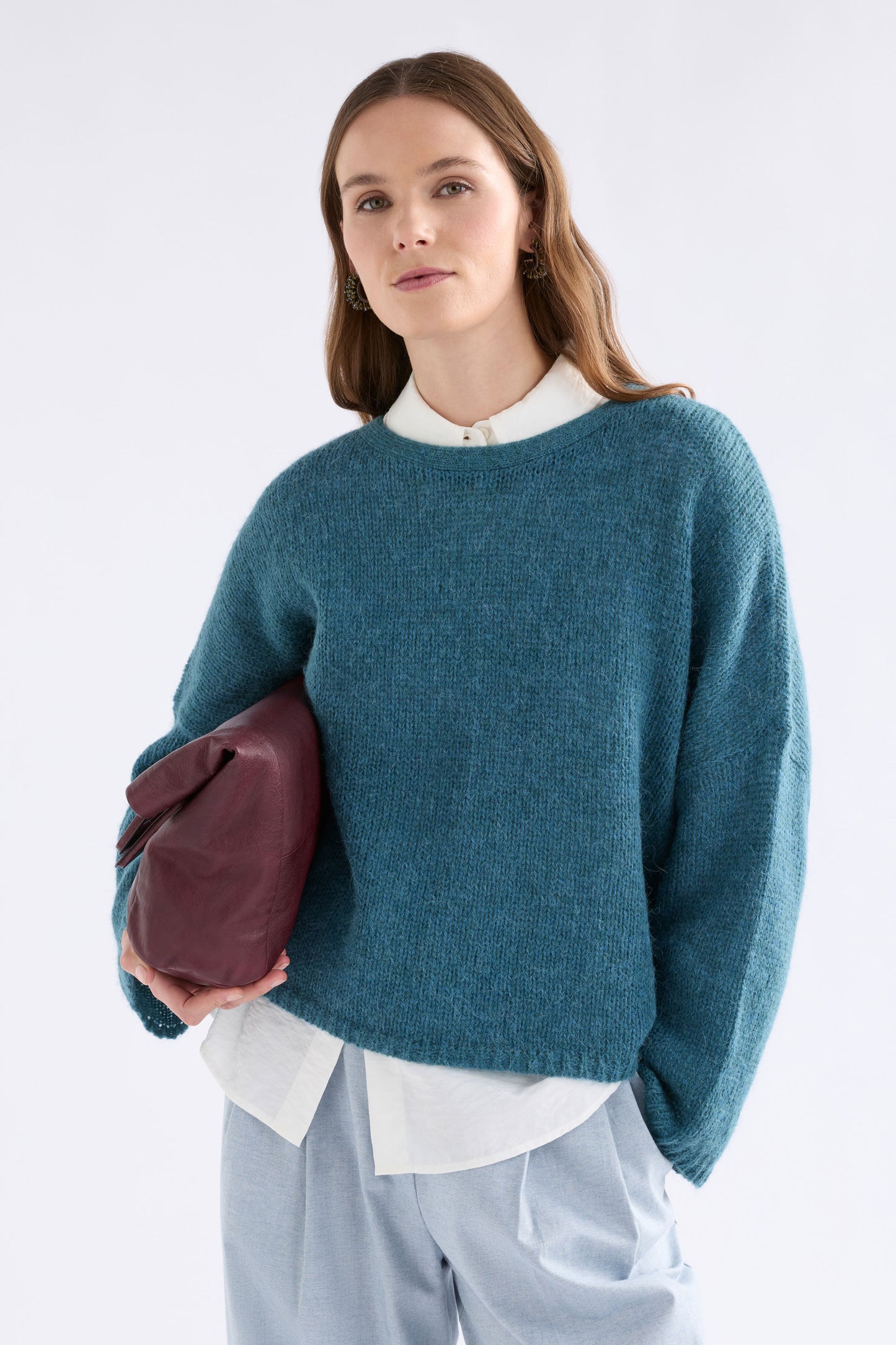 Agna Sweater - Stone Blue