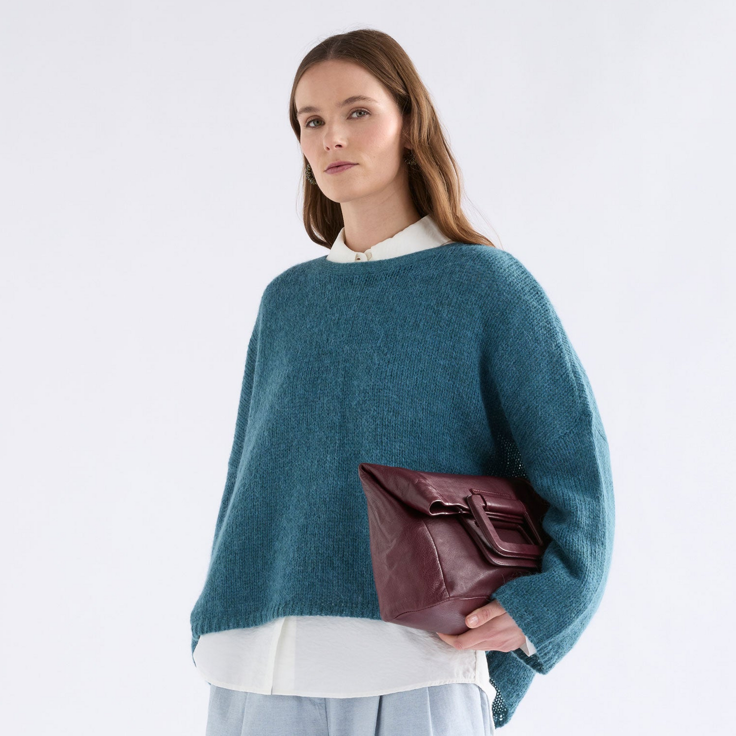 Agna Sweater - Stone Blue