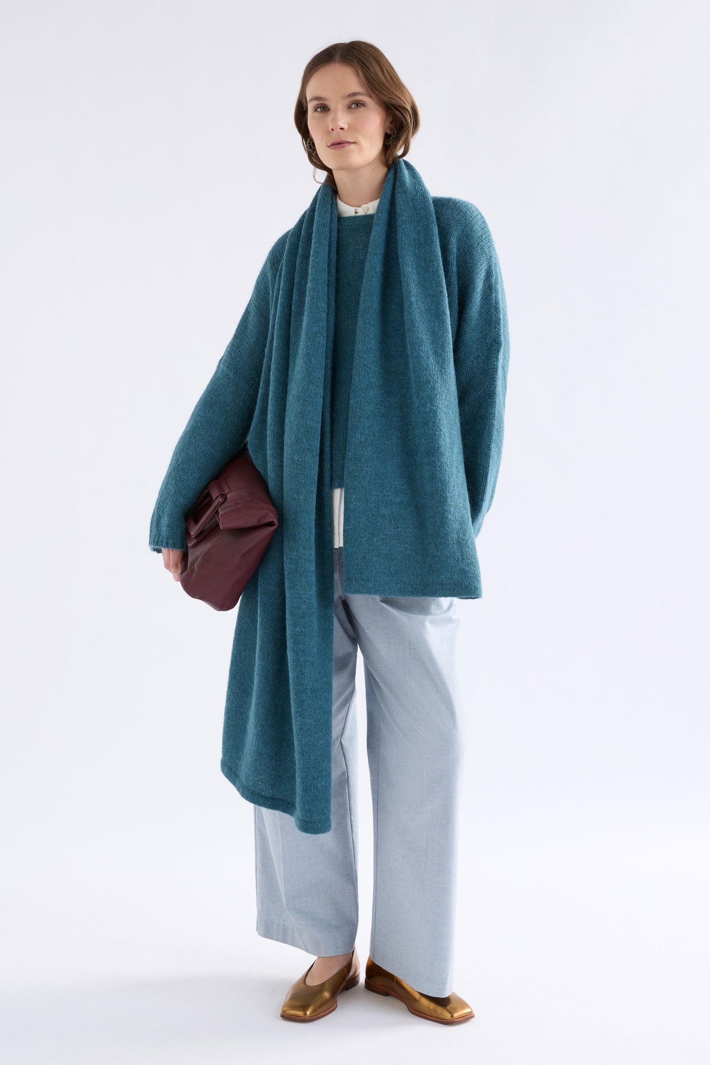 Agna Sweater - Stone Blue
