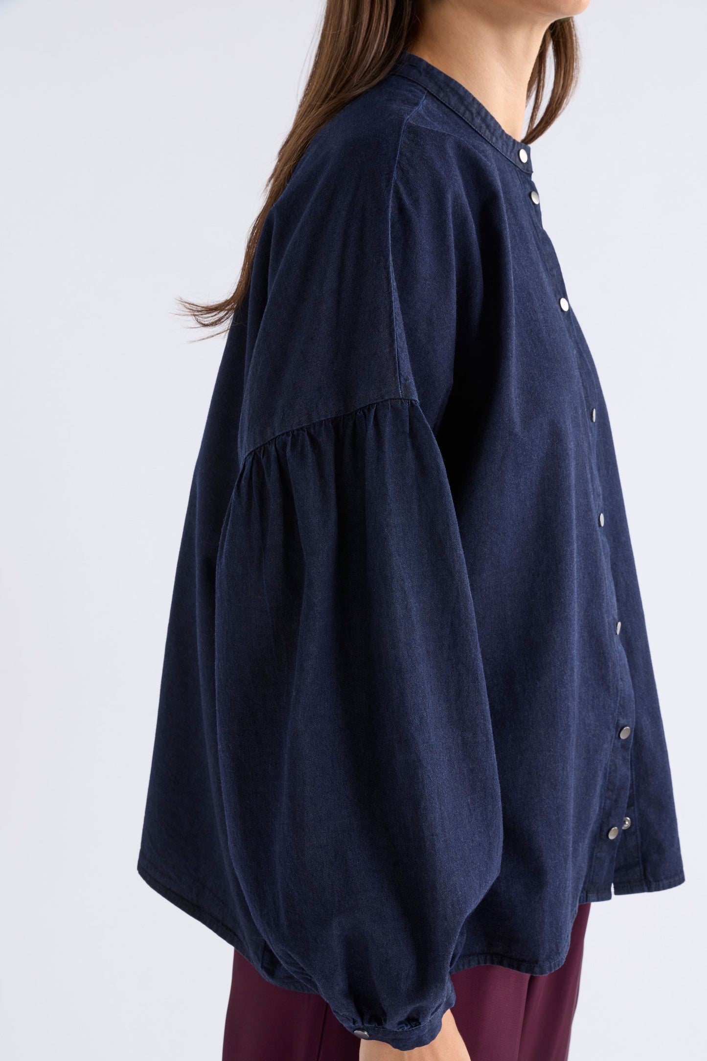 Albez Shirt - Dark Denim Blue