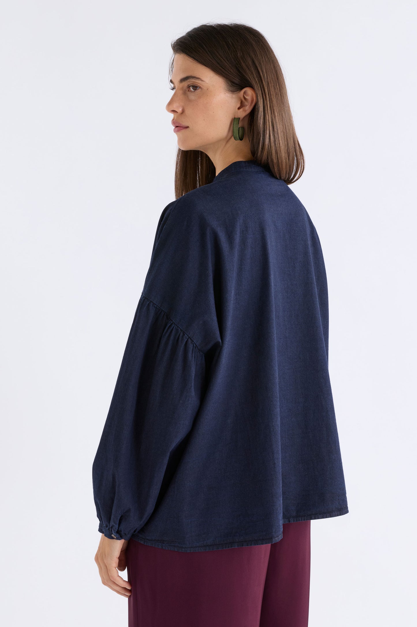 Albez Shirt - Dark Denim Blue