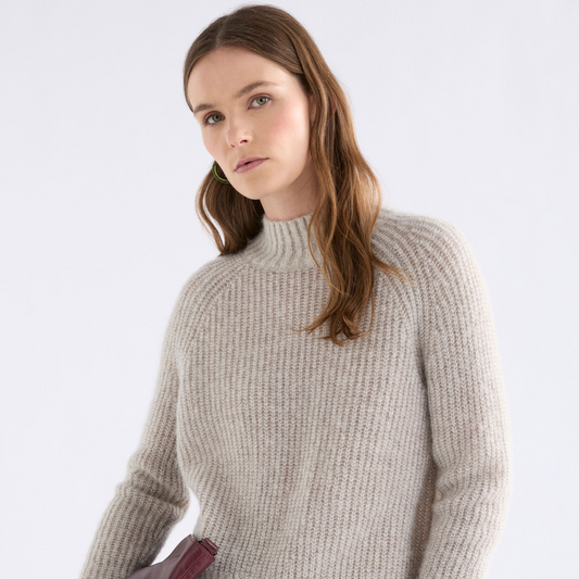 Aleph Sweater - Oatmeal Melange
