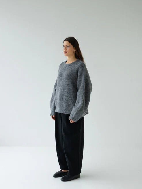 Alpaca Blend Jumper - Graphite