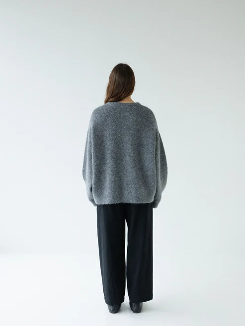 Alpaca Blend Jumper - Graphite