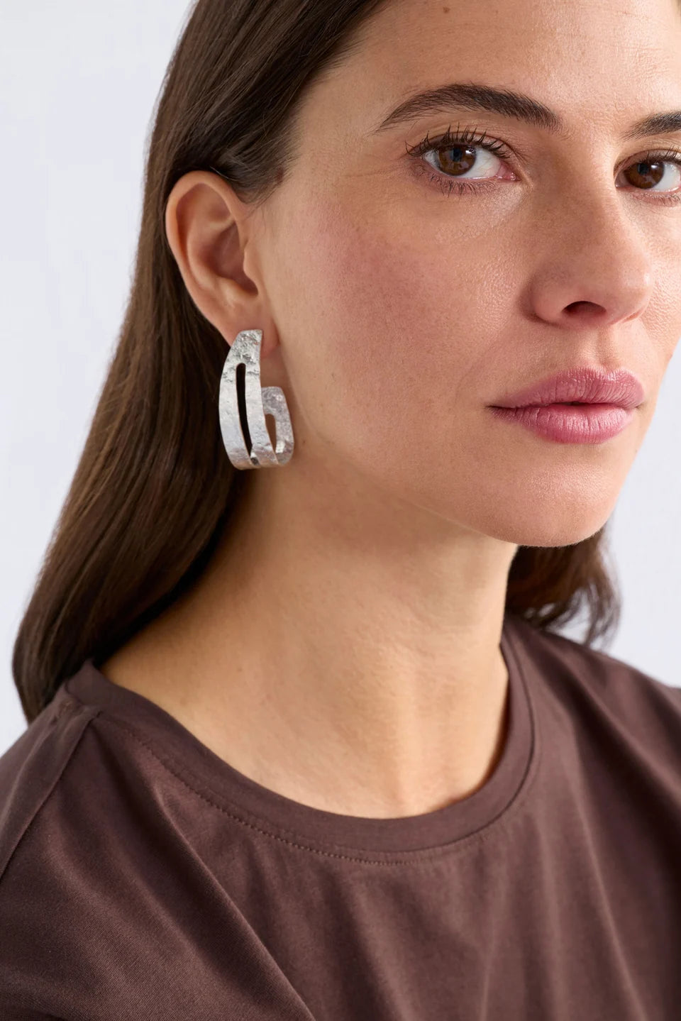 Amner Large Hoop Earring - Gold