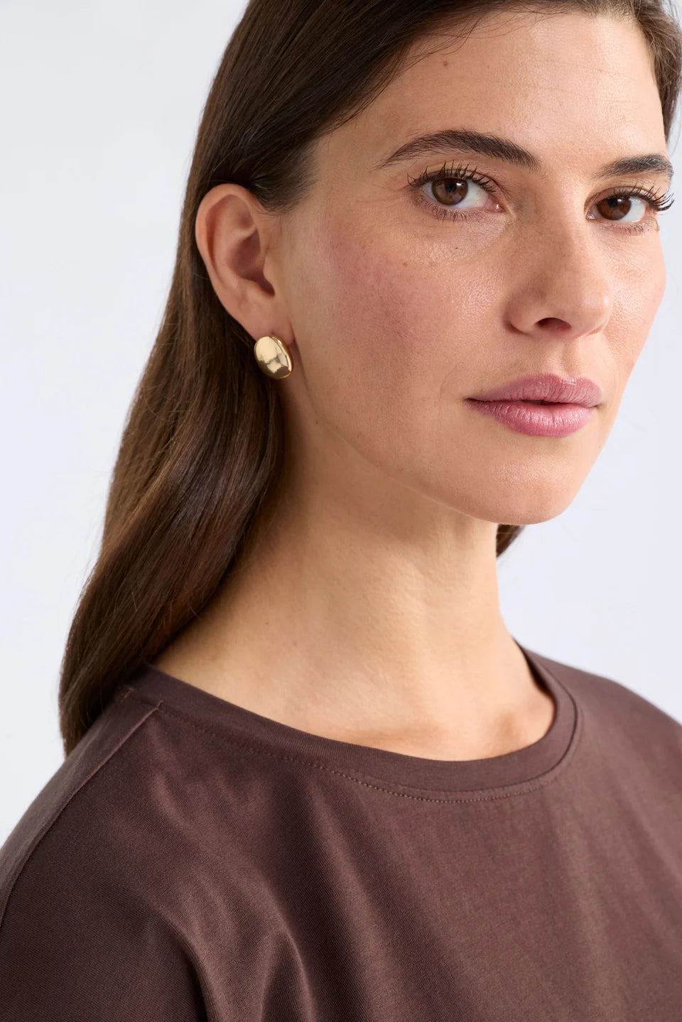 Atur Mini Stud Earring - Espresso