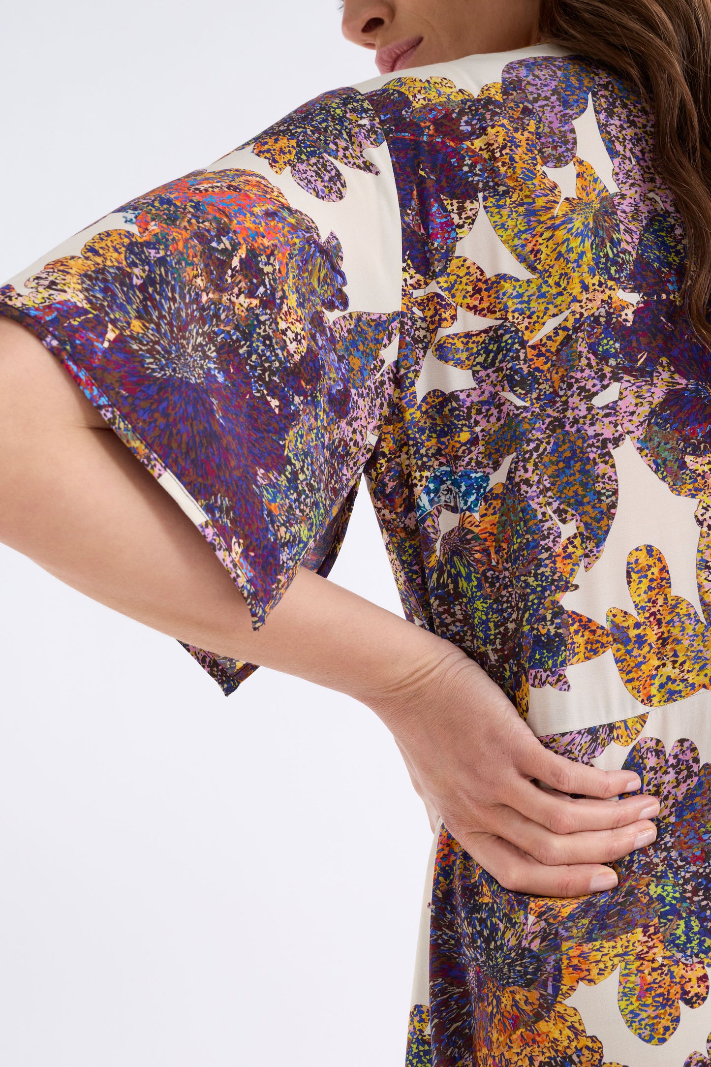 Aube Dress - Lantis Print
