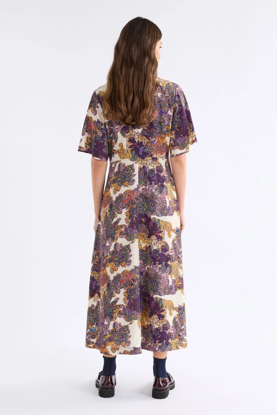 Aube Dress - Lantis Print