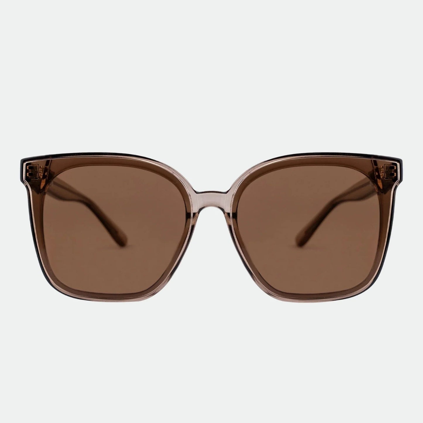 Betty Sunglasses - Olive/Brown